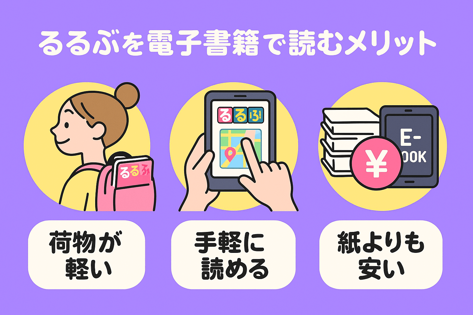 るるぶを電子書籍で読むメリットを解説