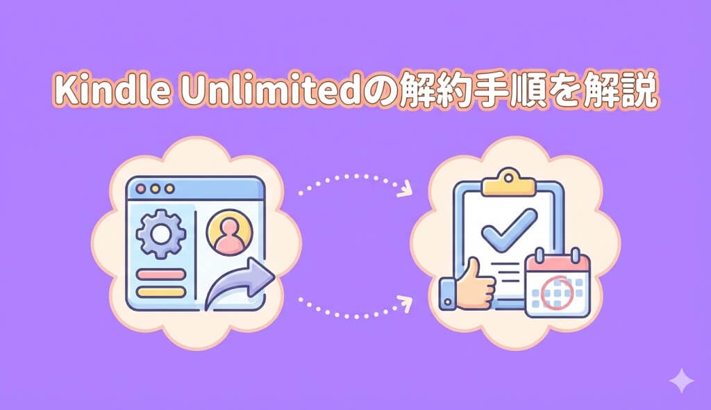 Kindle Unlimitedの解約手順を画像付きで解説