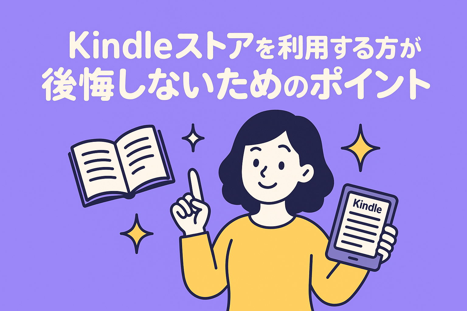 これからKindleストアを利用する方が後悔しないためのポイントを解説