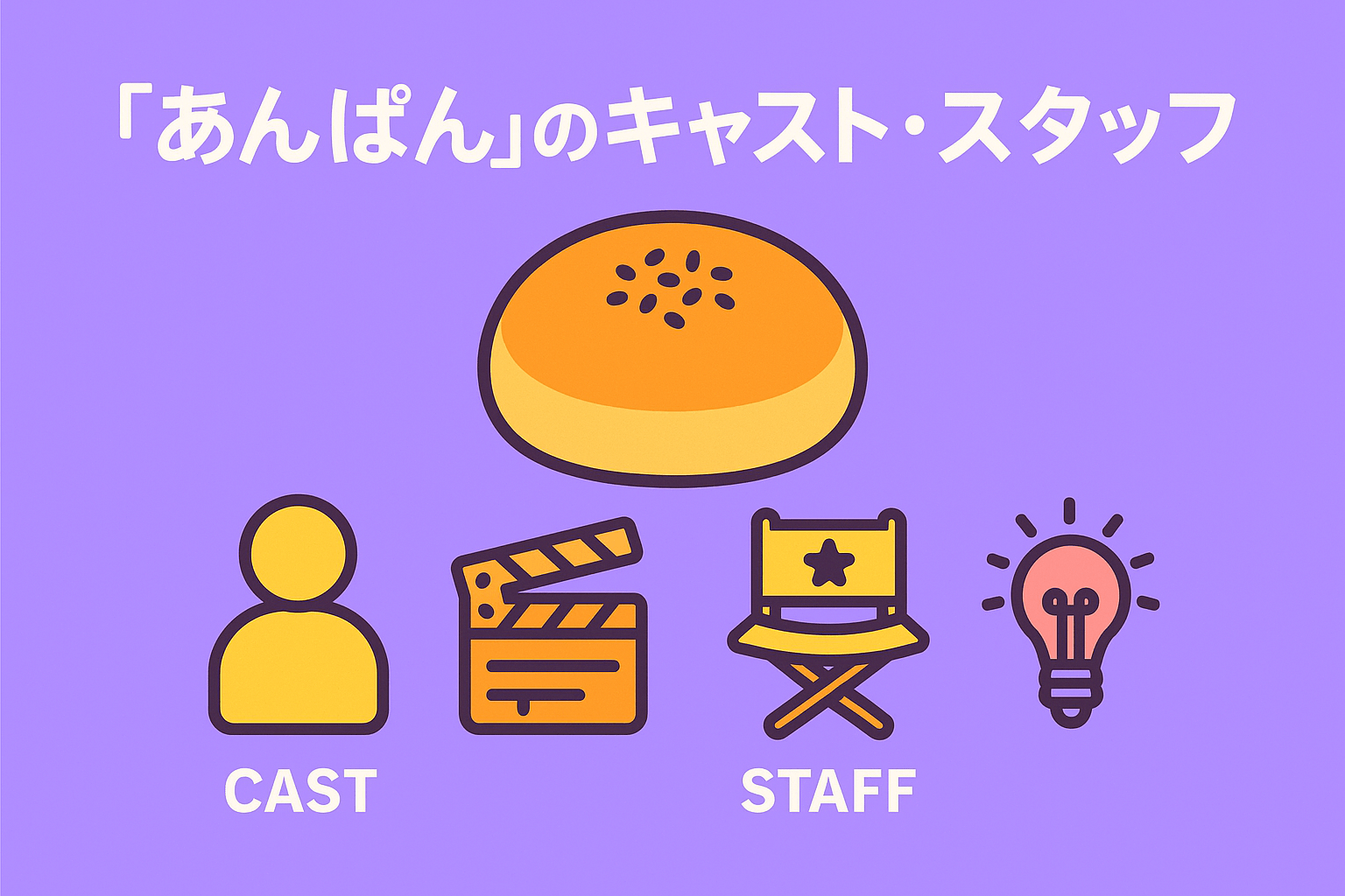 『あんぱん』のキャスト・スタッフを紹介