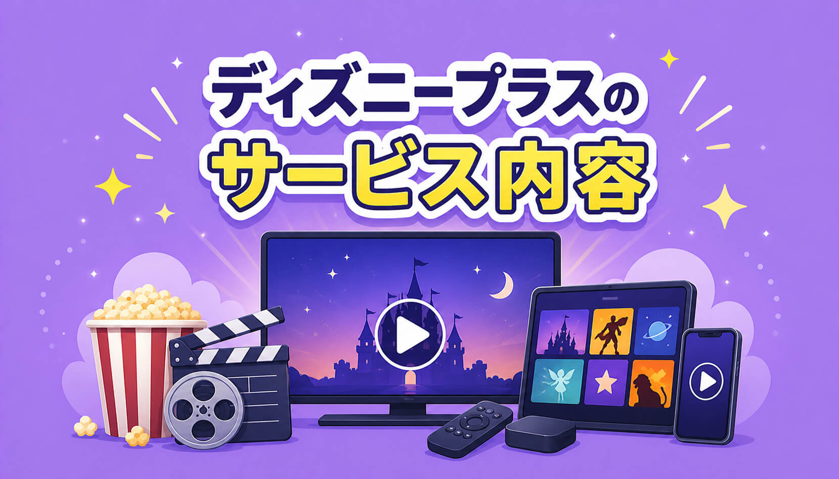 ディズニープラスのサービス内容