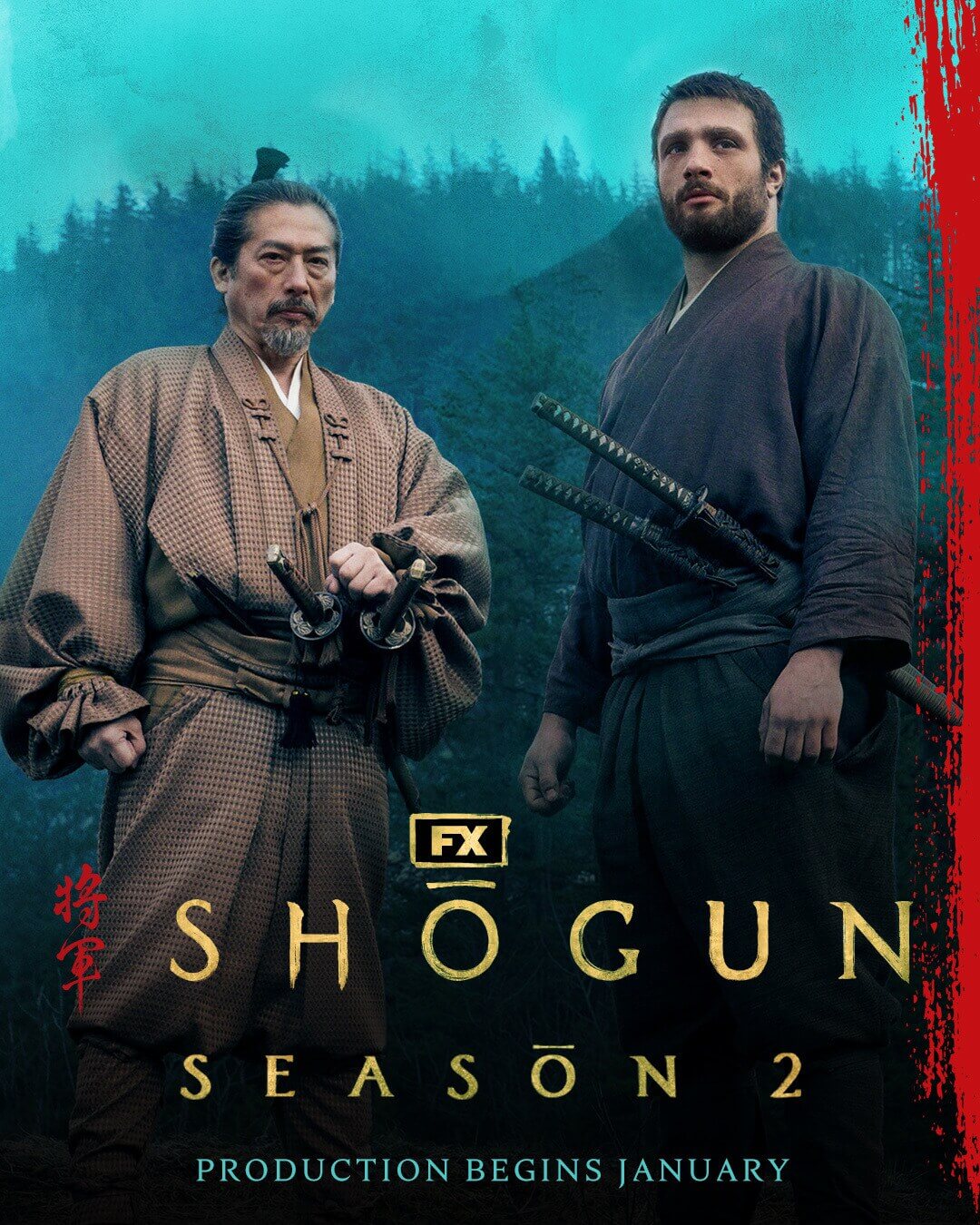 ドラマ『SHOGUN 将軍』はシーズン2の制作が決定している