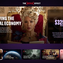 Netflix、経済・文化効果を示す「Netflix Effect」を発表。10年間で1,350億ドルをコンテンツ投資。世界で3,250億ドルの経済効果を創出 画像