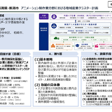 新潟県・新潟市、アニメ産業クラスター計画で国の確認完了。制作会社の集積と人材育成基盤を生かし、新たなアニメーション制作拠点へ 画像