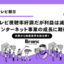 視聴率好調も業績は停滞気味のテレビ朝日、もの言う株主の対応にも苦慮【決算から映像業界を読み解く】#52 画像