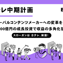 日本テレビグループが新たな中期経営計画を発表：「日テレ、開国！」でグローバルコンテンツメーカーへの変革目指す 画像