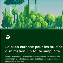 仏アニメーション業界のカーボン計算ツール「Carbulator」、アイルランドと提携し欧州展開へ。2027年の国際標準化目指す 画像