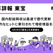 東宝、中間決算で増収増益 『鬼滅の刃』『国宝』記録的ヒットが牽引し通期予想も上方修正、グローバル戦略も加速 画像
