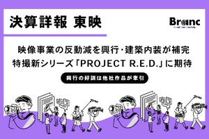 東映、2026年3月期第3四半期決算。映像事業の反動減を興行・建築内装が補完 画像