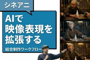 合同会社ズーパーズース、実写とAIを組み合わせた映像制作ワークフロー「シネアニ」の提供を開始 画像