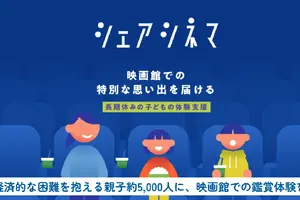 経済的に困難な親子約5,000人を映画館へ招待。チャリティーサンタ「シェアシネマ2026春」を実施、イオンシネマ98劇場で初のサイネージ告知も 画像