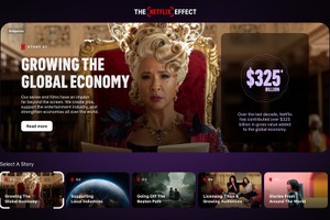 Netflix、経済・文化効果を示す「Netflix Effect」を発表。10年間で1,350億ドルをコンテンツ投資。世界で3,250億ドルの経済効果を創出 画像