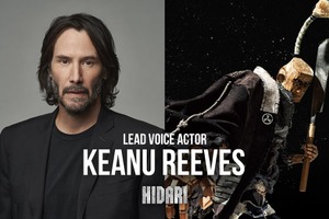 キアヌ・リーブス、ストップモーション時代劇『HIDARI』主演声優に決定。カンヌ「Annecy Animation Showcase」で発表 画像