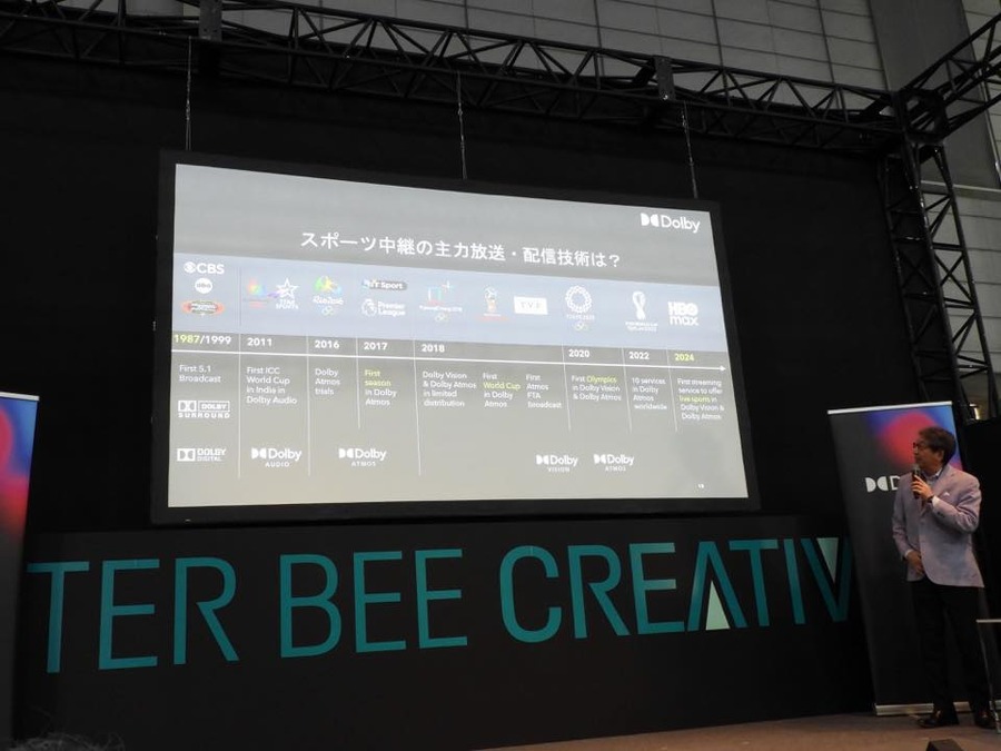【Inter BEEレポ】ドルビー大沢社長が語る、世界標準技術がもたらす輸出戦略と“使い得”な制作環境