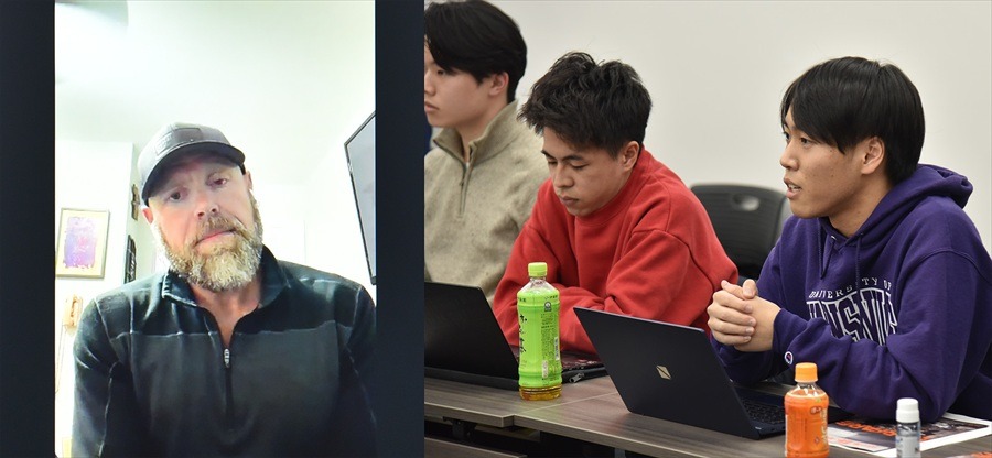 左：ジョー・ヒルデブランド氏