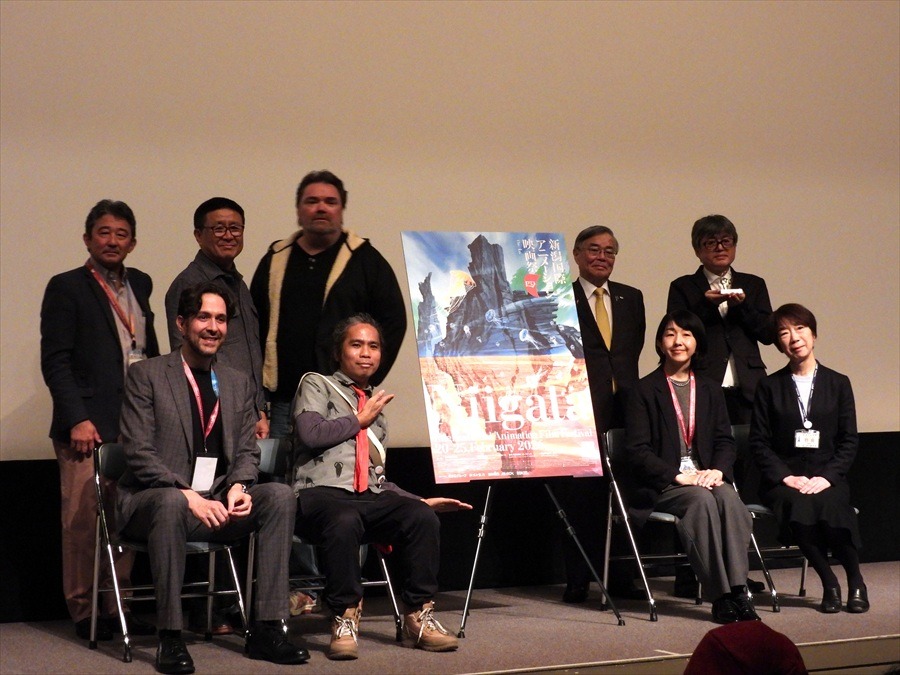 第4回新潟国際アニメーション映画祭、新体制で開幕。オープニングに早川千絵監督らコンペ審査員、蕗谷虹児賞受賞の伊藤秀次氏が登壇