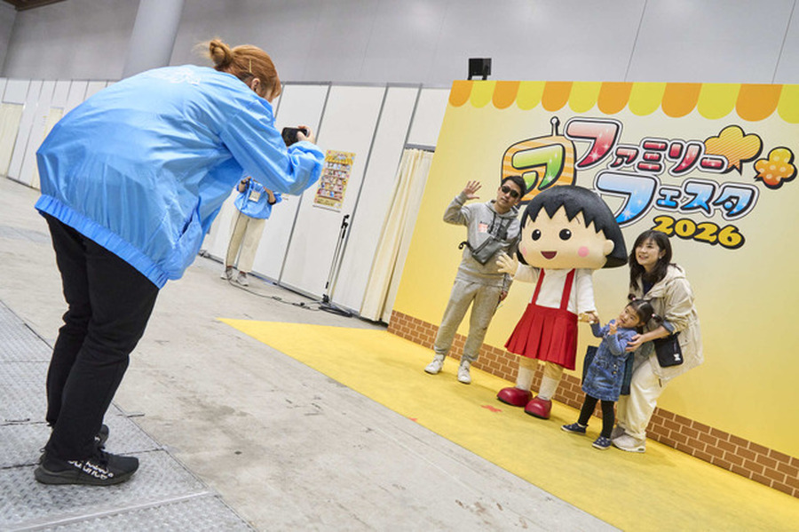 キャラクター撮影会（ちびまる子ちゃん）