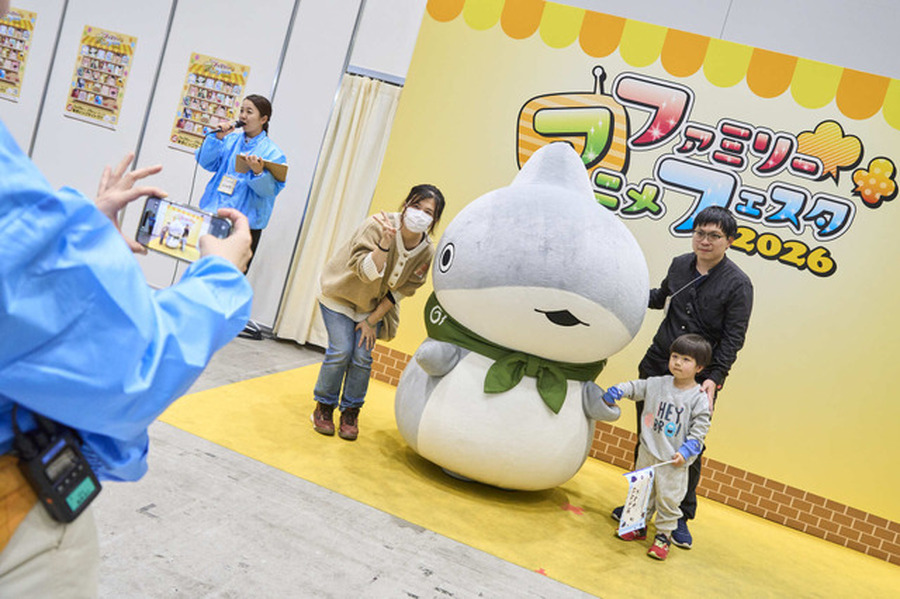 キャラクター撮影会（おでかけ子ザメ）
