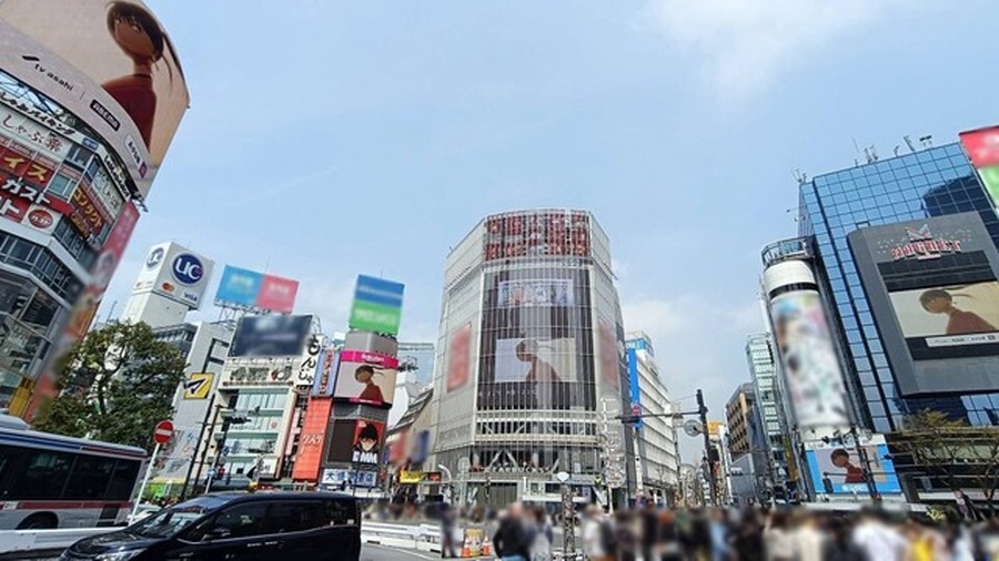 『あかね噺』渋谷駅周辺