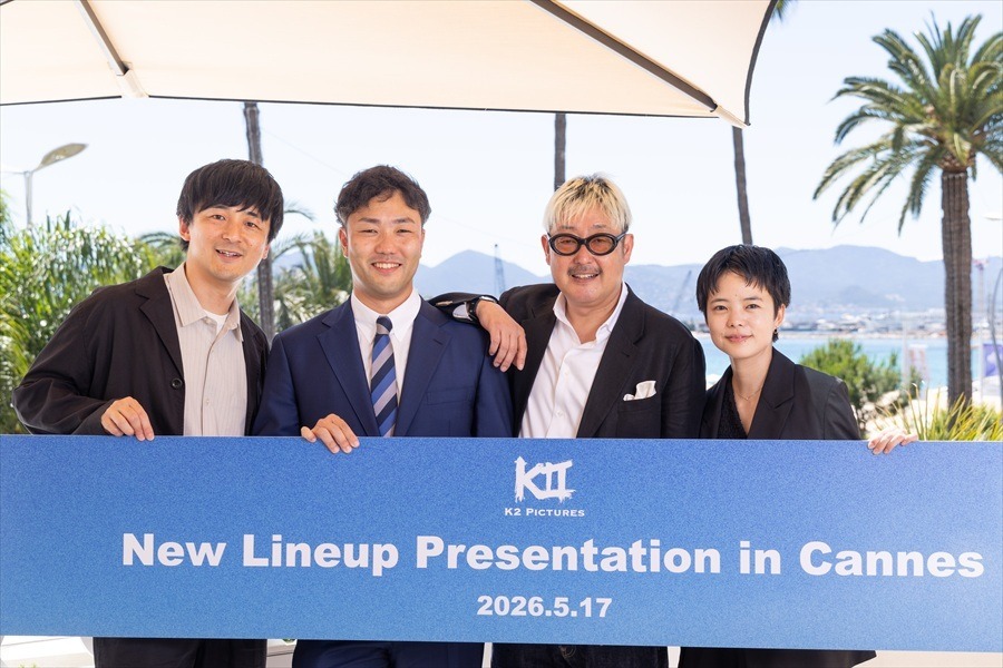 左から：鈴木徳至（すずき　とくし）氏、髙橋大典（たかはし　だいすけ）氏、紀伊宗之（きい　むねゆき）氏、上浦侑奈（かみうら　ゆうな）氏　©️Kazuko Wakayama
