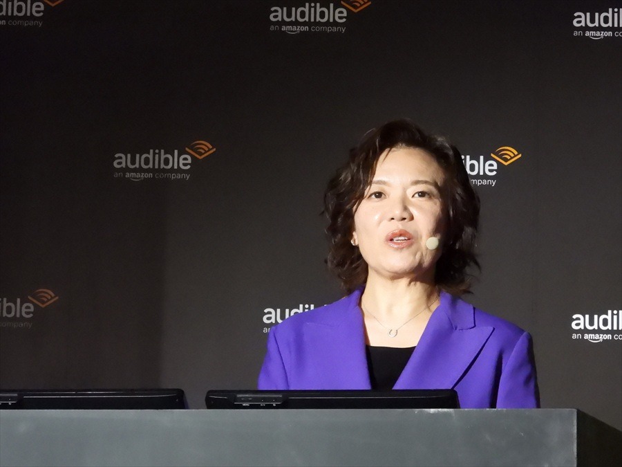 Audible カントリーマネージャー逢阪志麻氏