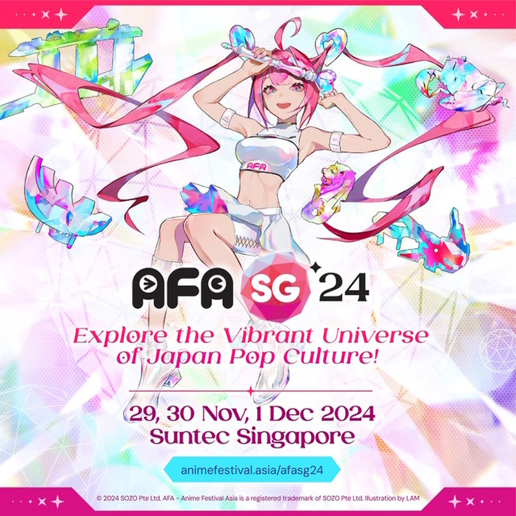 （C）2024 SOZO Pte Ltd. （C）Anime Festival Asia Illustration by LAM