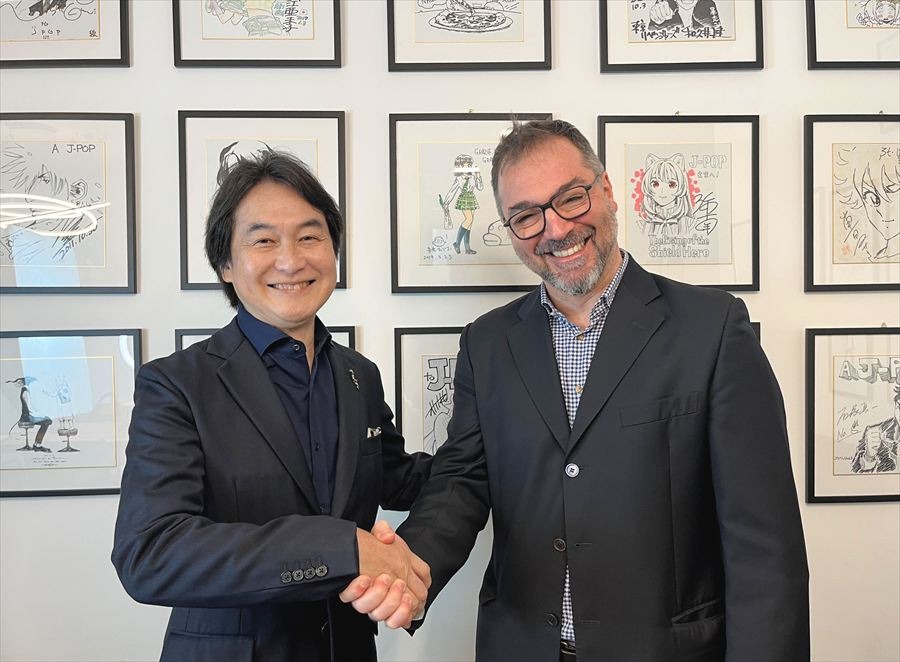 左：夏野剛氏、右：Marco Schiavone氏