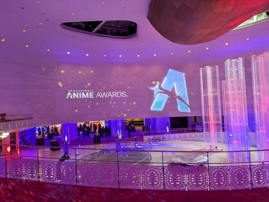 クランチロール・アニメアワードの会場