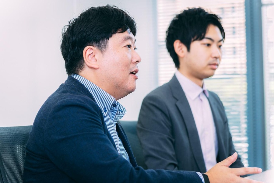 左から：山田浩貴氏、須貝玲哉氏