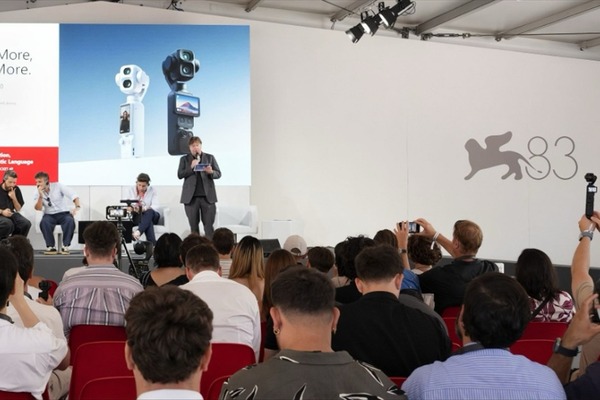 DJI、ヴェネチア国際映画祭でOsmo Pocket 4P全編撮影作品を軸に映画言語の変化を議論 画像
