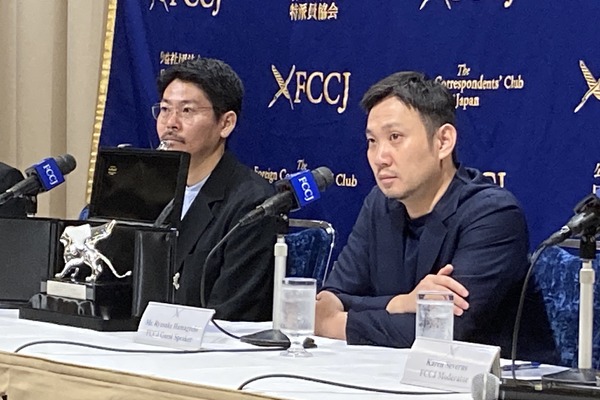 『悪は存在しない』濱口竜介監督がヴェネチア凱旋会見「黒澤明監督と比べてもらうのは申し訳ない気持ち」 画像