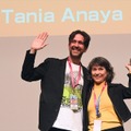 左：審査員のホセ・ハビエル・フェルナンデス・ディアス氏、右：タニア・アナヤ監督