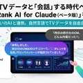 エム・データ、自然言語でTVメタデータを分析できる「TV Rank AI for Claude（ベータ版）」を発表