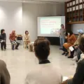 鳥取県立美術館での哲学カフェの様子