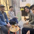右から、ネナド・ミトロヴィッチ氏、村上知穂氏、たかはしそうた監督
