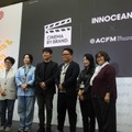 左から、キム・ジョンア氏、ホン・ウィジョン監督、。イ・ジンホ監督、エドモンド・ヨウ監督、パク・ジヨン氏、エレン・Y・D・キム氏