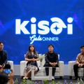 左から：ソラジマ代表取締役・前田儒郎、Kisai Entertainment社のCEO・Tessa Yadawaputri、ソラジマ代表取締役・萩原鼓十郎、PT Anjary Jaya Rayaのディレクター・Andrew Liang