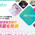 ミラティブ新事業“All for Streamers”