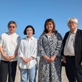 左から：是枝裕和氏、寺田ともか監督、土川はなプロデューサー、市山尚三氏