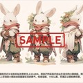 AIアートキャラクター部門作品サンプル画像