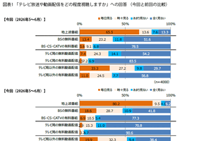 動画配信シフトが加速も、CM訴求力は依然「テレビ」が優勢――最新調査から読み解く映像メディアの現在地 画像