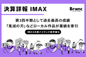 IMAX、2025年第3四半期決算を発表 記録的収益を達成、「鬼滅の刃」などローカル言語作品が業績を牽引 画像