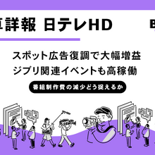 日テレHD、中間決算で営業利益57.1%増　スポット広告復調、ジブリ関連イベントも大きく貢献 画像