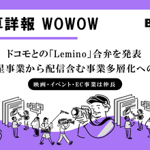 WOWOW第1Q決算、減収減益も単体事業収入は大幅増。ドコモとの「Lemino」合弁で描く反転攻勢のシナリオ 画像