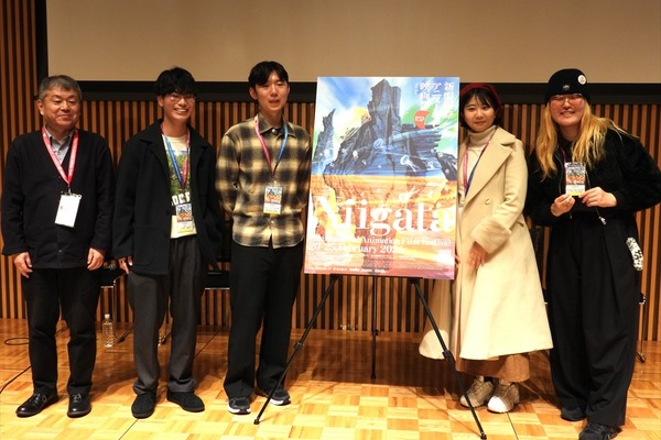 【新潟国際アニメーション映画祭】新設Indie Box部門の監督陣が登壇。多様な背景を持つ4名の新鋭が語る制作の裏側と今後の展望 画像
