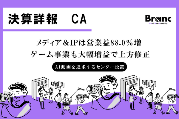 サイバーエージェント、2026年9月期第3四半期は営業益38.2％増。ABEMA・IP・ゲームが牽引し、通期予想を上方修正 画像