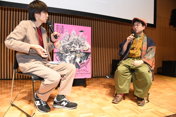 新潟国際アニメーション映画祭が開幕、OP上映『クラメルカガリ』塚原重義監督が登壇し歓び語る 画像
