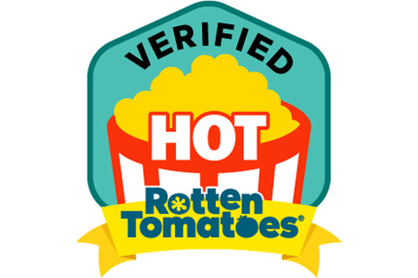 Rotten Tomatoes、チケット購入者の高評価に基づく新バッジ「Verified Hot」を付与 画像