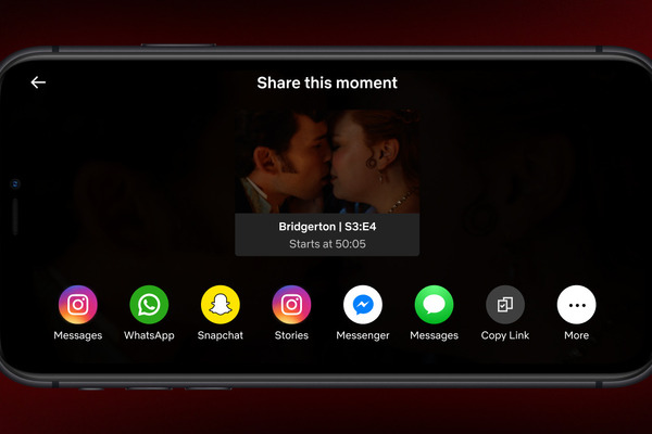 Netflix、お気に入りのシーンを保存・SNSでシェアできる新機能「Moments（ブックマーク）」を発表 画像