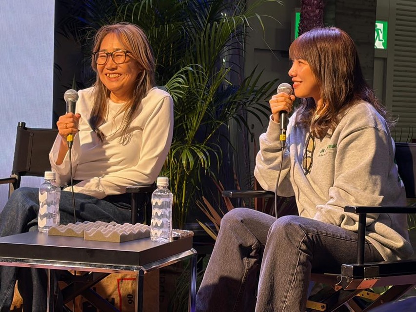 左：中根さや香氏、右：枝優花氏